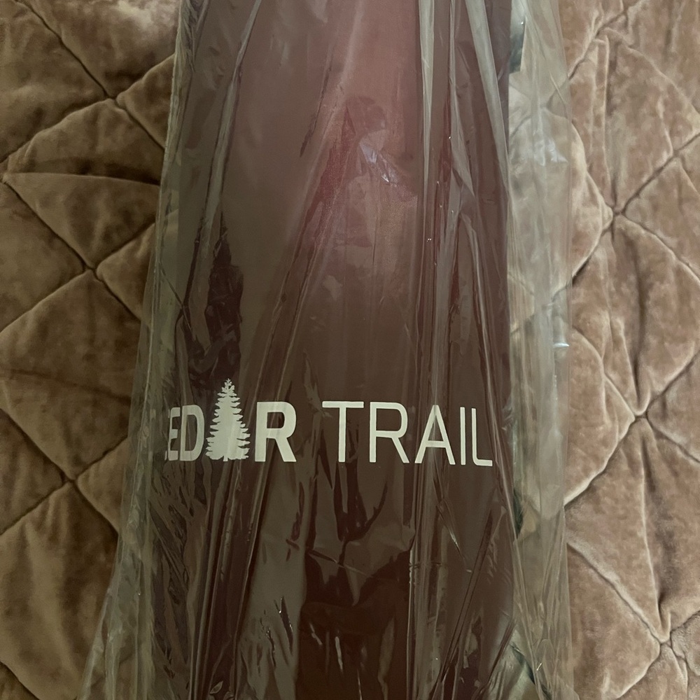 Cedar Trail Burgundy sleeping bag